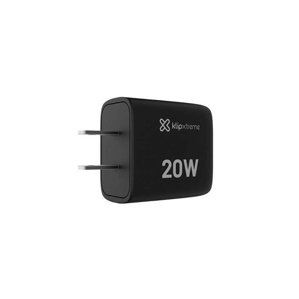Klip Xtreme - Power converter / charger - 20 Watt - 24 pin USB-C - Cellular phone / Tablet - Wall - Para Smartphones, tablets, small devices - Imagen 4