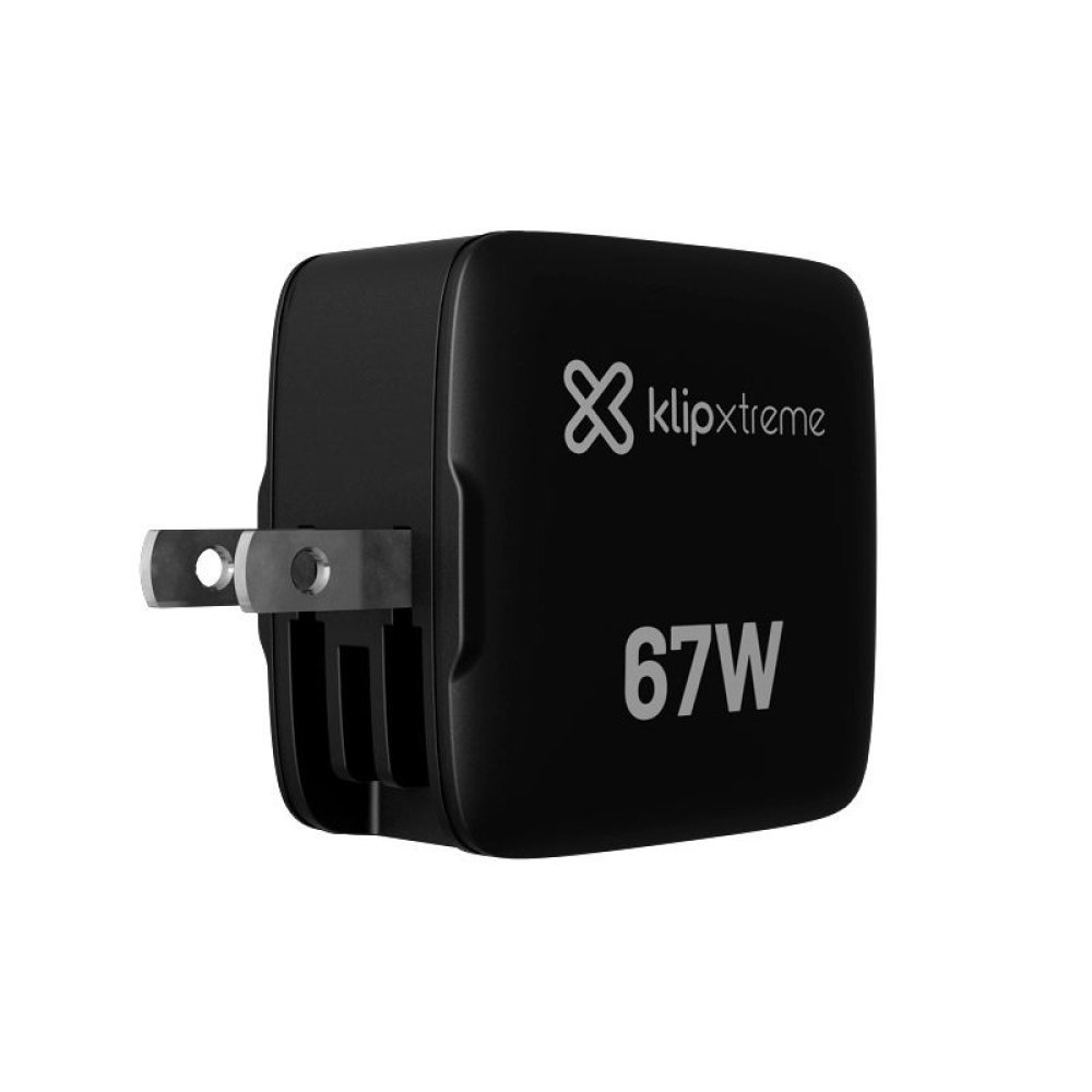 KX Wall Charger 67W KMC-500 2xUSB-C PD3.0 + USB-A QC3.0 GAN - Imagen 3