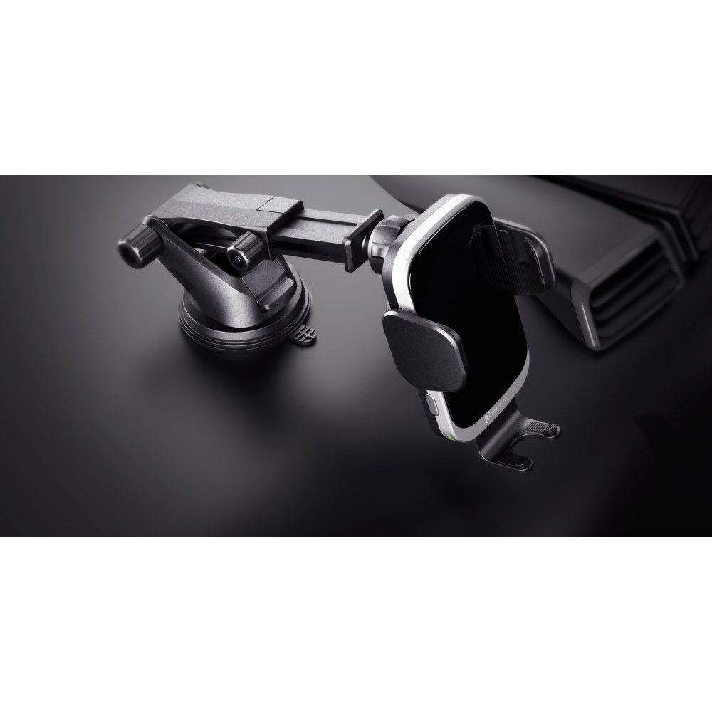 Klip Xtreme - Car wireless charging holder - 15 Watt - 24 pin USB-C - Cellular phone - Wireless - Para Smartphones - Automatic - Imagen 2