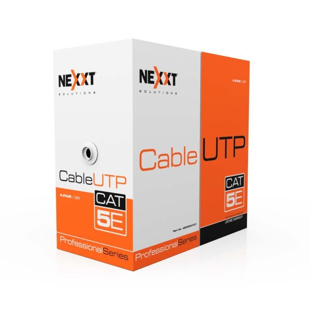 Nexxt Solutions Infrastructure - Cat5e UTP CM 305m GR - Imagen 2