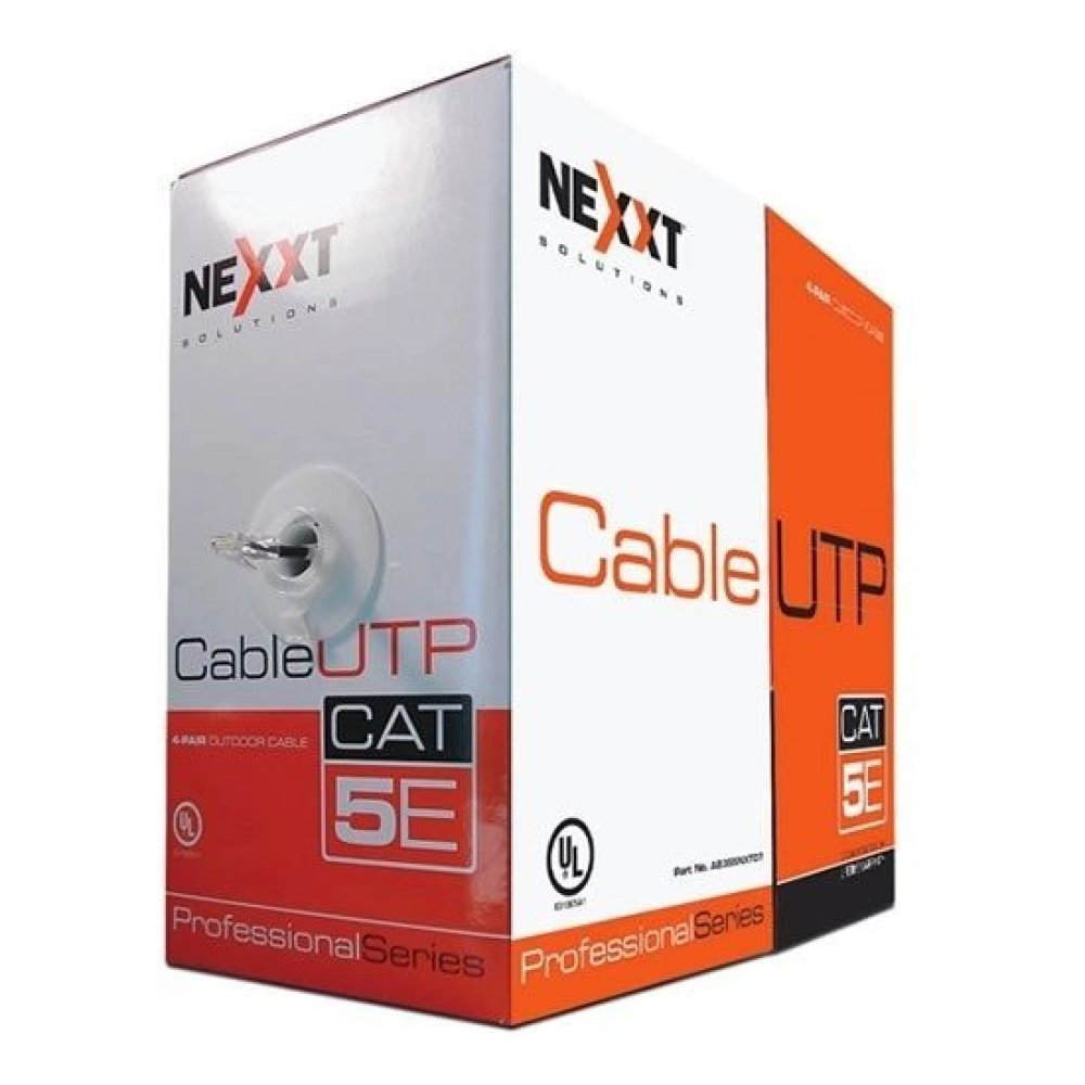 Nexxt Solutions Infrastructure - Cat5e UTP CM 305m GR - Imagen 3