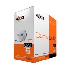 Nexxt Enterprise Cat6 U/UTP Cable 4P 23AWG CM 305m GR