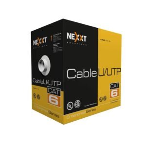 Nexxt Enterprise Cat6 U/UTP Cable 4P 23AWG CM 305m BL