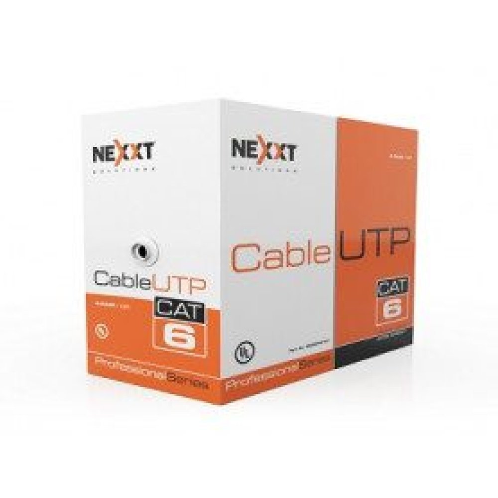 Nexxt Professional Cat6 UTP Cable 4P 24AWG CM 305m BL - Imagen 2