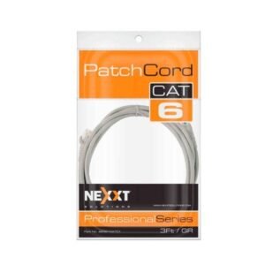 Nexxt Patch Cord Cat6 3Ft. GR