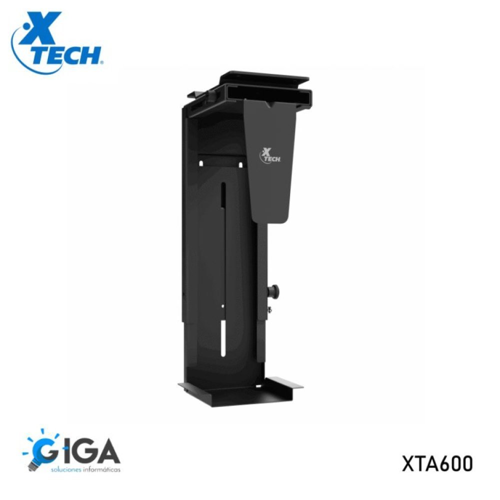 Xtech - PC/UPS mount - Black - for wall or under desk XTA-600