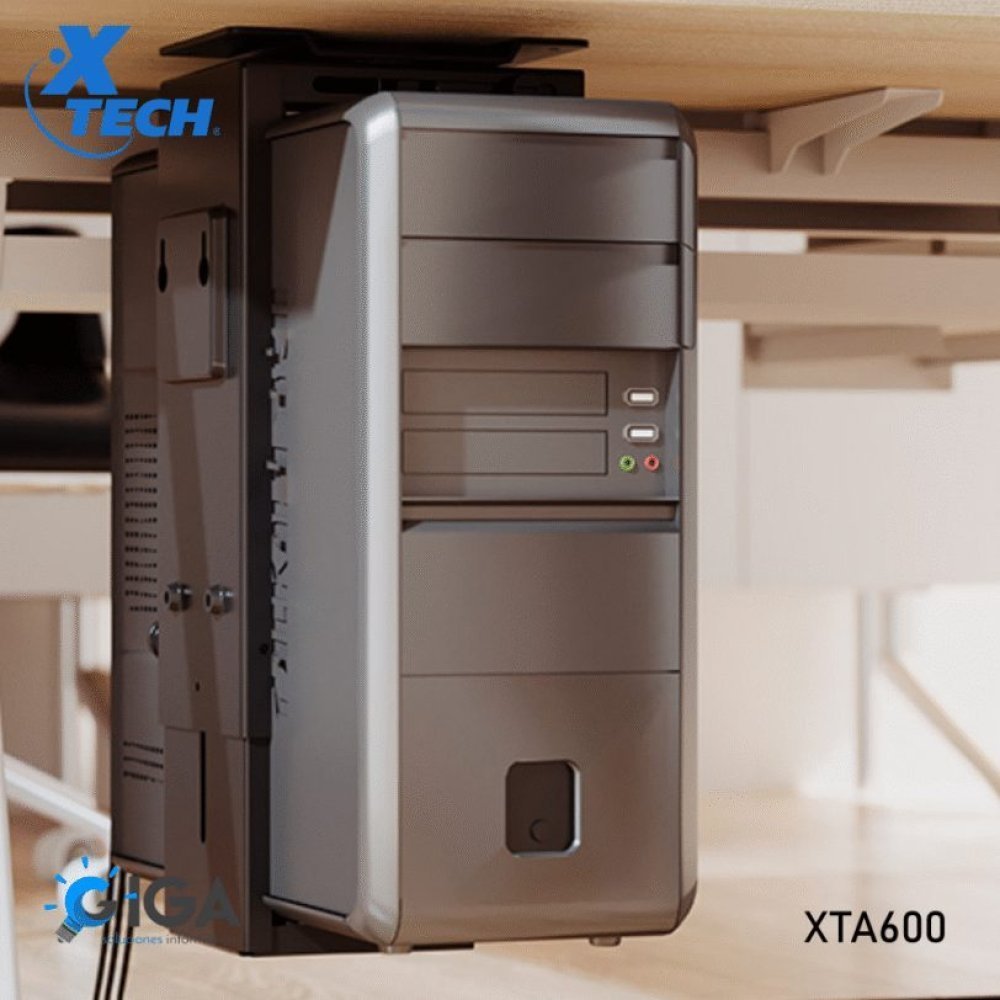 Xtech - PC/UPS mount - Black - for wall or under desk XTA-600 - Imagen 4