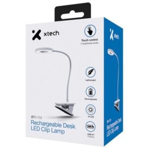 Xtech - Rechargeable Desk LED Clip Lamp - XTA-703