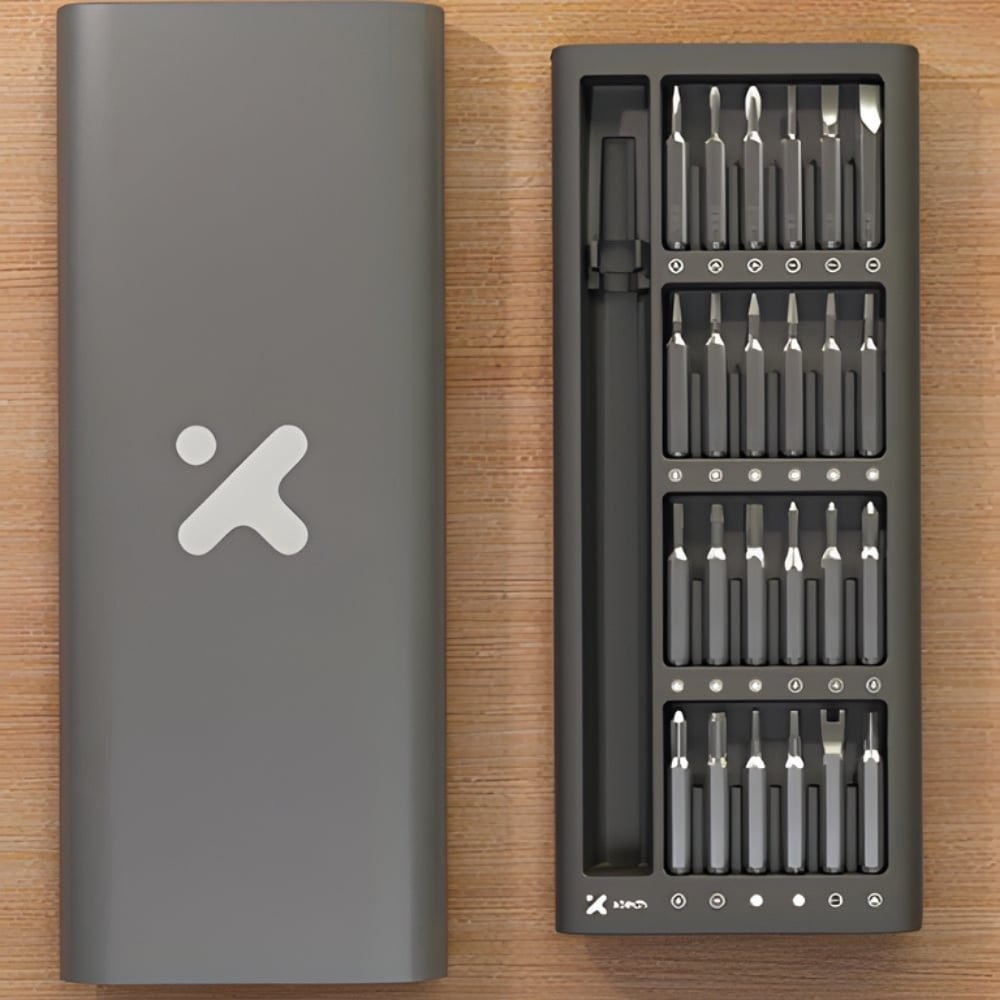 Xtech - 25-in-1 High-Precision Screwdriver Kit - S2 Steel and Al Alloy XTA-820 - Imagen 2
