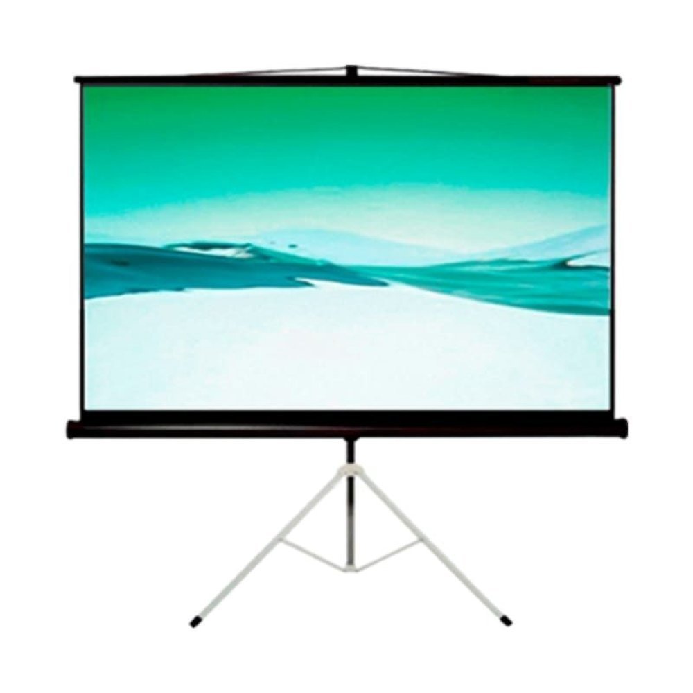 Klip Xtreme KPS-102B - Pantalla de proyección con trípode - 86 pulgada ( 218 cm ) - 4:3 - Matte White - negro - Imagen 4