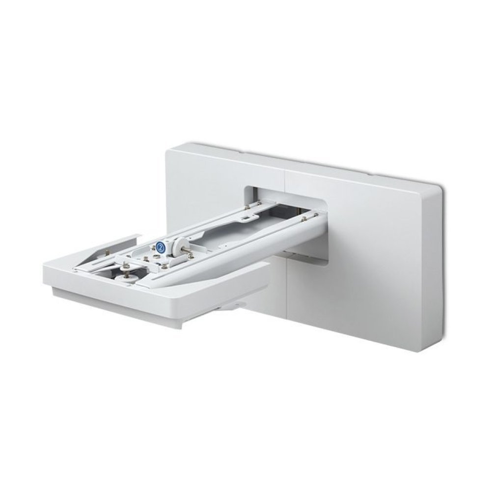 Epson Ultra-Short Throw Wall Mount ELPMB62 - Kit de montaje (placa de pared, brazo extensible telescópico, cubierta de placa de pared, tornillos, unidad de ajuste de 3 ejes con placa de deslizamiento) - para proyector - se puede instalar en la pared - par