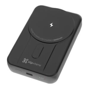 Klip Xtreme - Power bank - 24 pin USB-C - Lithium polymer - Para Smartphones - Wireless Charg 10.000 mAh