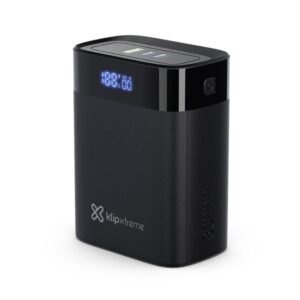 Klip Xtreme - Power bank - 24 pin USB-C - 2 x 4 pin USB Type A / 3 x 24 pin USB-C - Lithium polymer - Para Universal - 140W 30.000mAh