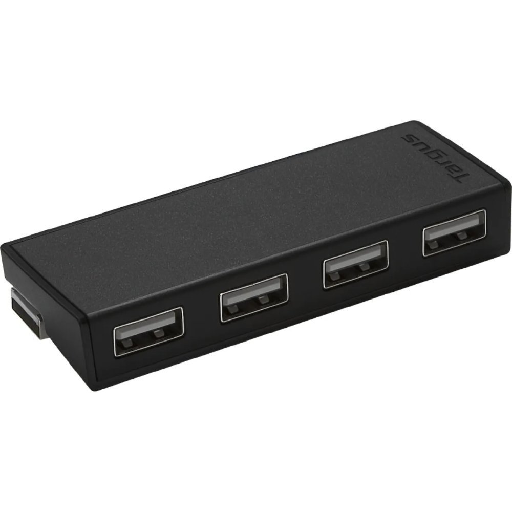 Targus Hub USB 2.0 de 4 Puertos - Expansión Compacta y Portátil