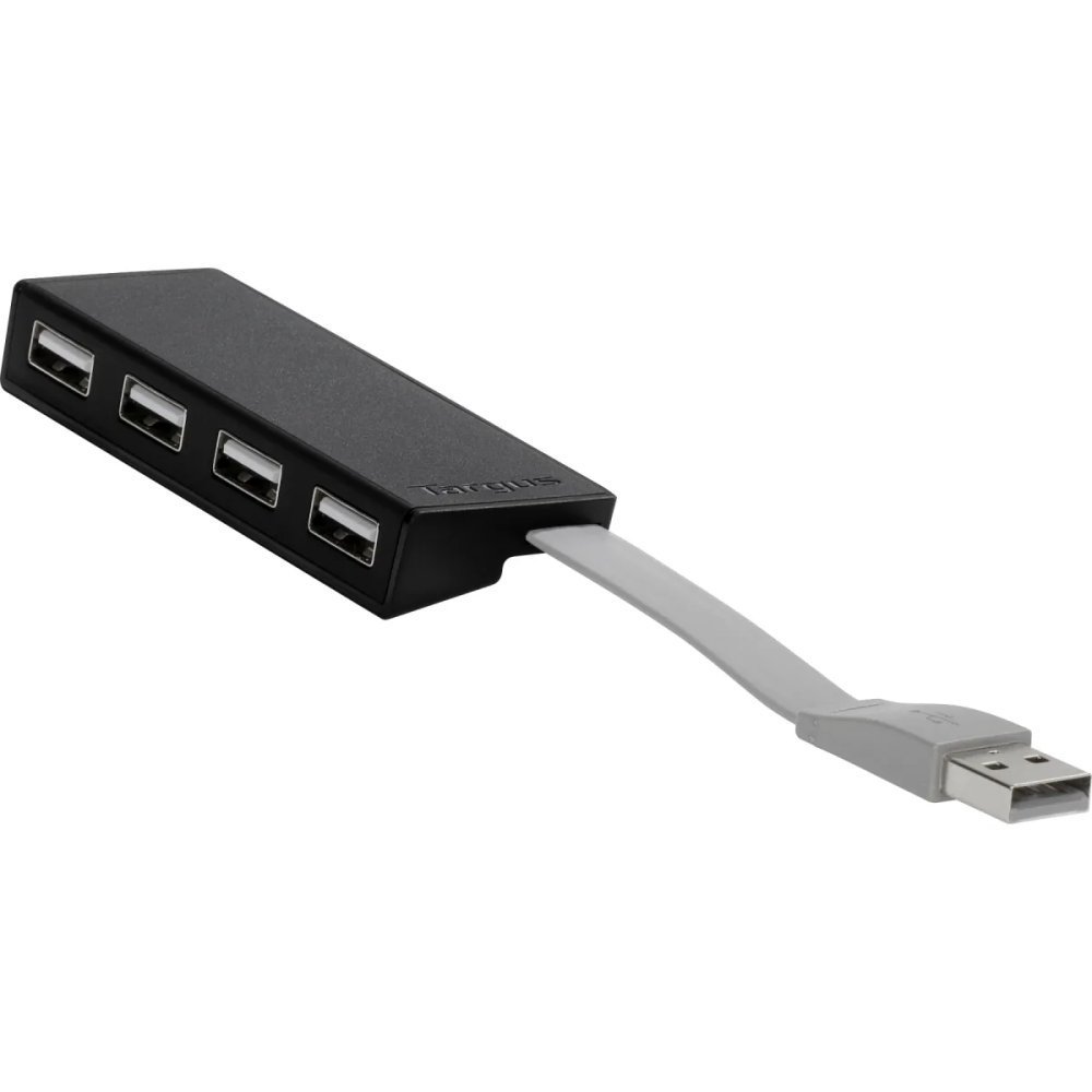 Targus Hub USB 2.0 de 4 Puertos - Expansión Compacta y Portátil - Imagen 2