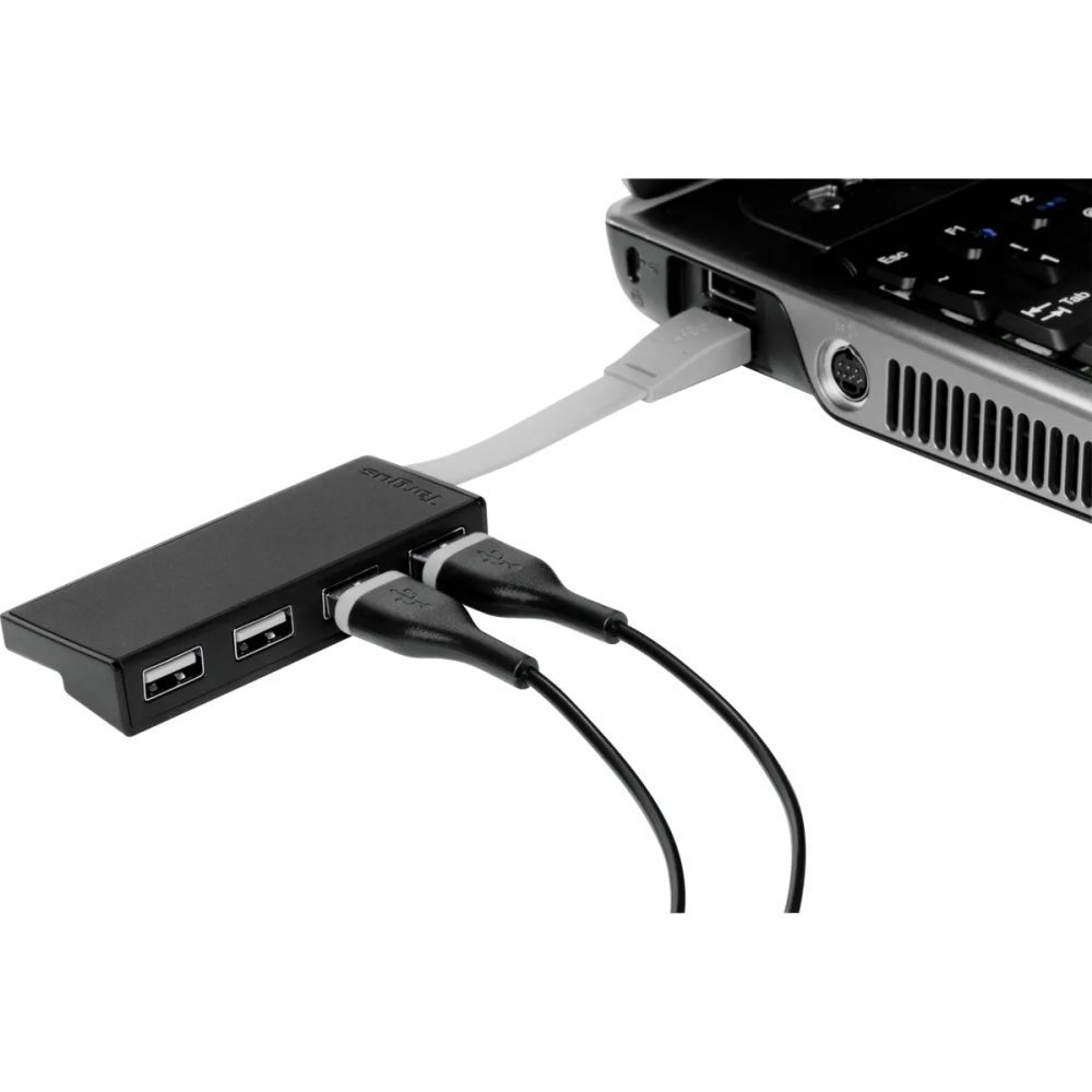 Targus Hub USB 2.0 de 4 Puertos - Expansión Compacta y Portátil - Imagen 3