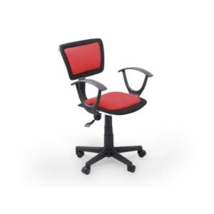 Xtech Roma - Silla - secretario - reposabrazos - inclinación - giratorio - plástico, metal, espuma, contrachapado, tejido - negro