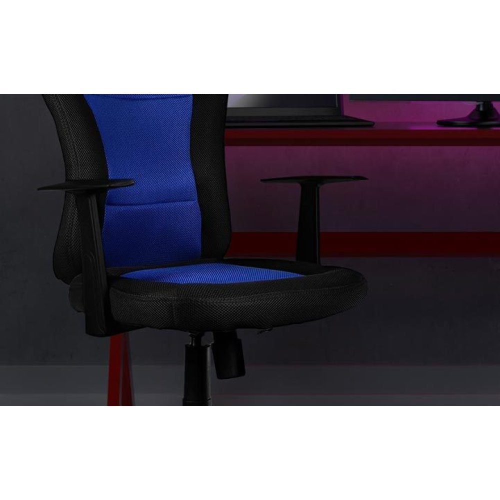 Xtech - Drakon Sport Chair - XTF-EC129 - Gaming - Blue & Black color - Max. weight capacity: 243lb - Imagen 2
