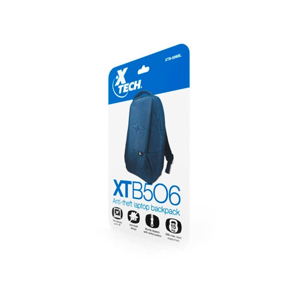Xtech XTB-506-GY - Mochila para transporte de portátil - 16" - gris - Imagen 2