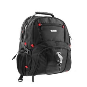 Xtech - Notebook carrying backpack - 17" - Black - Gaming Battlestash XTB-508
