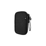 Xtech - Travel Tech organizer case - Durable polyester / 100% polyester - All black - Double-Compartment XTB-060