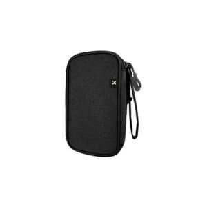 Xtech - Travel Tech organizer case - Durable polyester / 100% polyester - All black - Double-Compartment XTB-060