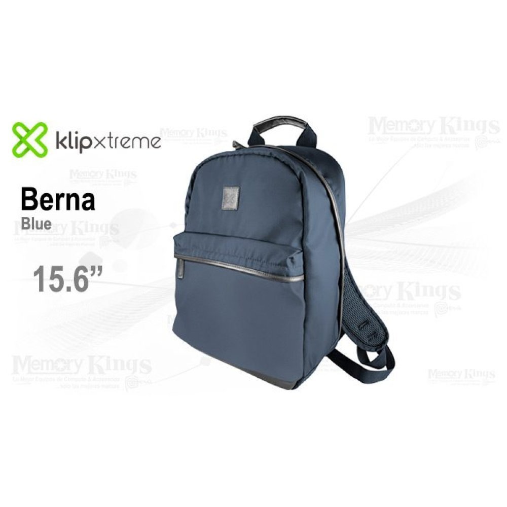 Klip Xtreme - Notebook carrying backpack - 15.6" - 210D polyester - Blue - Imagen 2