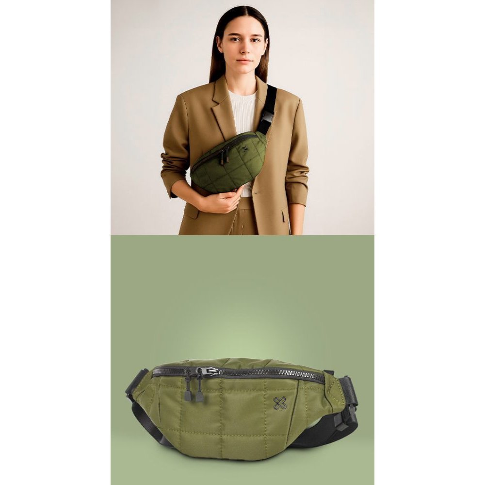 Klip Xtreme KFP-550 - Belt bag - Green - Water repellent - Imagen 3