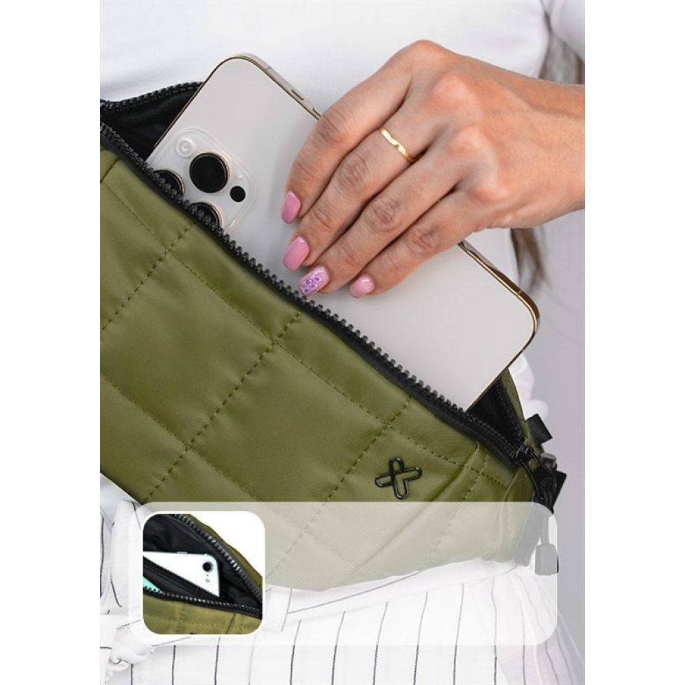 Klip Xtreme KFP-550 - Belt bag - Green - Water repellent - Imagen 4