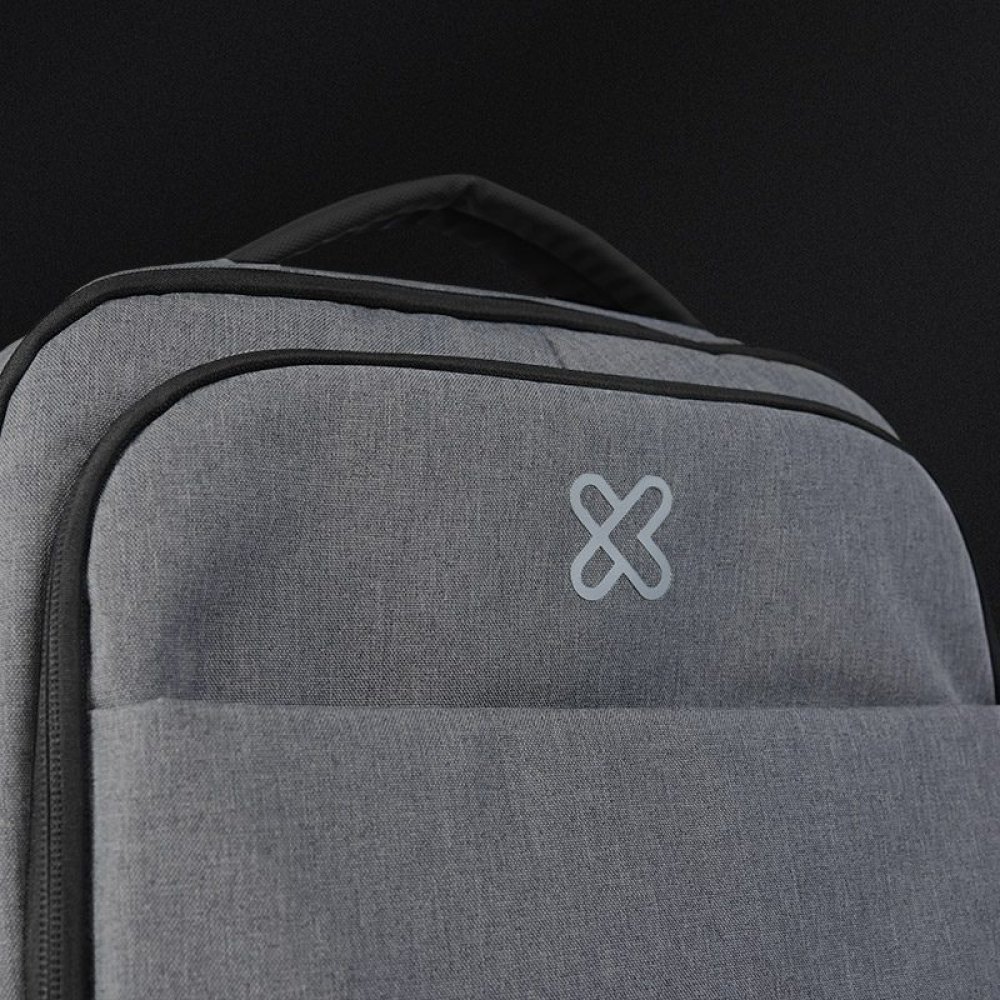 Klip Xtreme - Notebook carrying backpack - 15.6" - Polyester - Era gray - Imagen 3