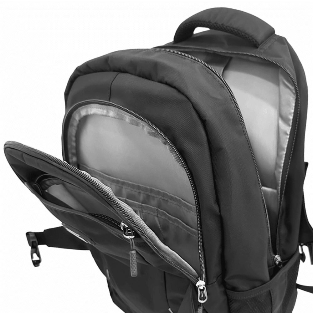 Klip Xtreme - Notebook carrying backpack - 15.6" - Polyester - Era gray - Imagen 4