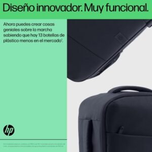 HP - Edición Creator - mochila para transporte de portátil - 16.1" - azul marino oscuro - para OMEN Transcend by HP Laptop 16; Victus by HP Laptop 15; Laptop 15; Pavilion x360 Laptop