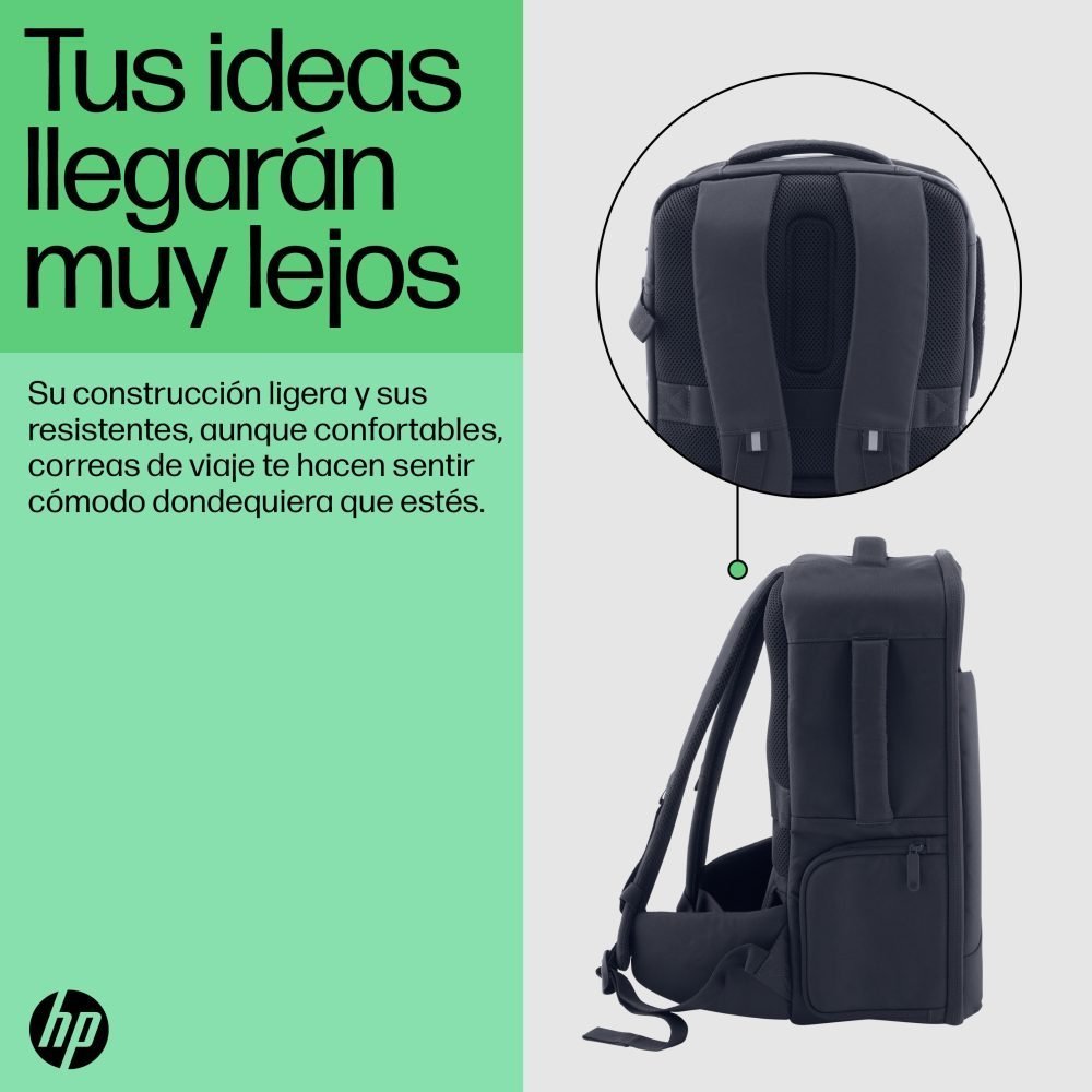 HP - Edición Creator - mochila para transporte de portátil - 16.1" - azul marino oscuro - para OMEN Transcend by HP Laptop 16; Victus by HP Laptop 15; Laptop 15; Pavilion x360 Laptop - Imagen 3