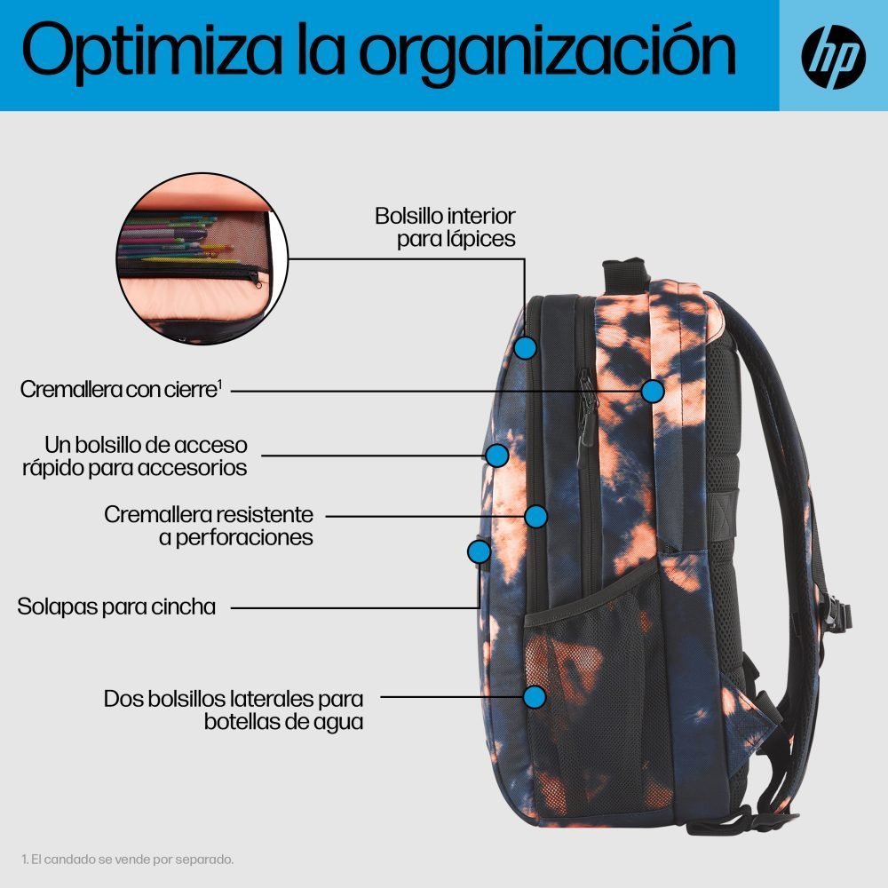 HP - Carrying backpack - Campus TDY XL BPk - Imagen 6