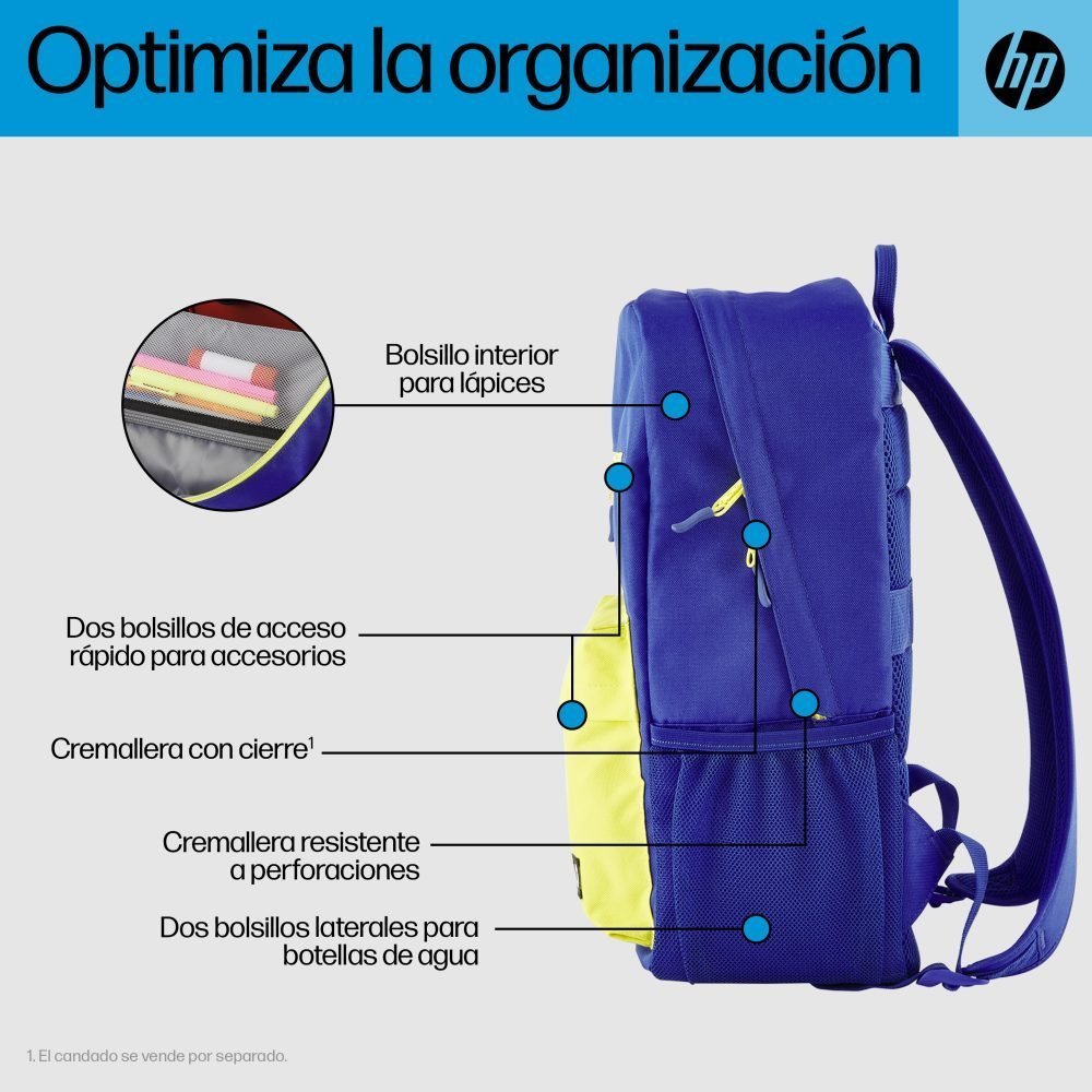 HP - Carrying backpack - Campus BLU BPk - Imagen 10