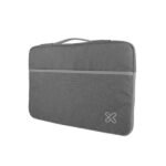 Klip Xtreme - Notebook sleeve - 14.1" - Polyester - Aluminum silver - KNS-425SV