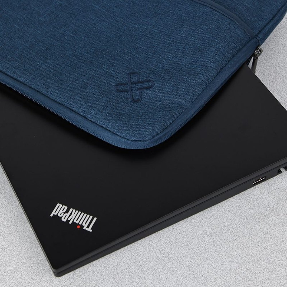 Klip Xtreme - Notebook sleeve - 14.1" - Polyester - Blue - KNS-425BL - Imagen 3