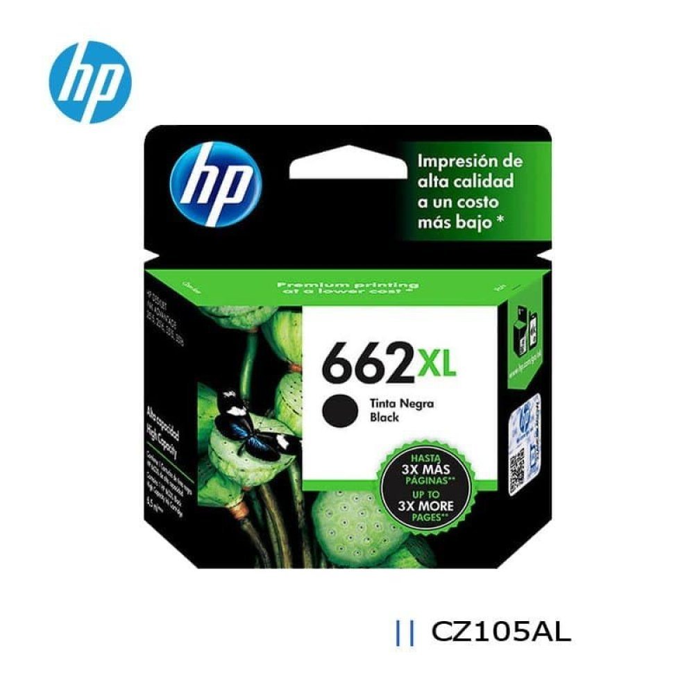 HP 662XL - Alto rendimiento - negro - original - Ink Advantage - cartucho de tinta - para Deskjet 1516, Ink Advantage 15XX, Ink Advantage 35XX, Ink Advantage 4645 - Imagen 3