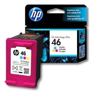 HP 46 - Color (cian con base de tinte, magenta con base de tinte, amarillo con base de tinte) - original - Ink Advantage - cartucho de tinta - para Deskjet Ink Advantage Ultra 2529, Ink Advantage Ultra 4729