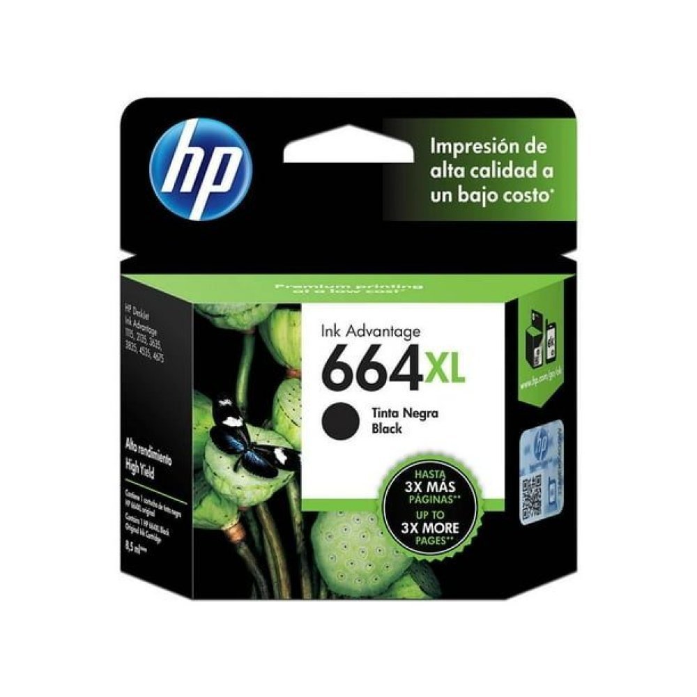 HP - Ink cartridge - Black - 664XL - Imagen 4