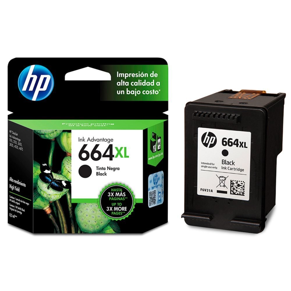 HP - Ink cartridge - Black - 664XL - Imagen 5