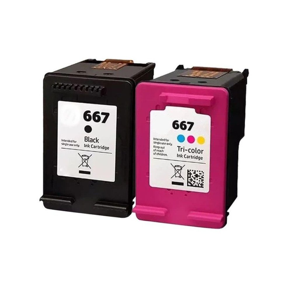 HP - 667 - Ink cartridge - Black - 3YM79AL - Imagen 5