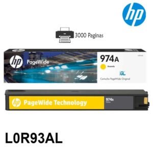 HP - 974a - Ink cartridge - Yellow - Pagewide