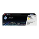 HP 128A - Amarillo - original - LaserJet - cartucho de tóner (CE322A) - para Color LaserJet Pro CP1525n, CP1525nw; LaserJet Pro CM1415fn, CM1415fnw