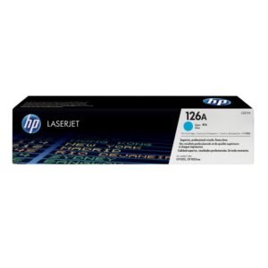 HP 126A - Cián - original - LaserJet - cartucho de tóner (CE311A) - para Color LaserJet Pro CP1025; LaserJet Pro MFP M175; TopShot LaserJet Pro M275