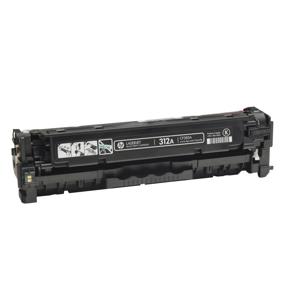 HP 312A - Negro - original - LaserJet - cartucho de tóner (CF380A) - para Color LaserJet Pro MFP M476dn, MFP M476dw, MFP M476nw
