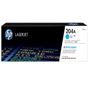 HP 204A - Cián - original - LaserJet - cartucho de tóner (CF511A) - para Color LaserJet Pro M154a, M154nw, MFP M180n, MFP M180nw