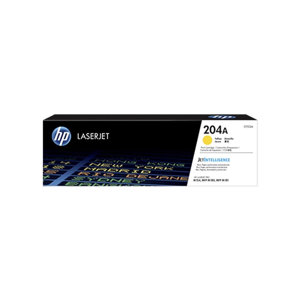 HP 204A - Amarillo - original - LaserJet - cartucho de tóner (CF512A) - para Color LaserJet Pro M154a, M154nw, MFP M180n, MFP M180nw - Imagen 3