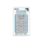 Forza FWT-631USBC - Protector contra sobretensiones (montaje en pared) - CA 125 V - 1875 vatios - conectores de salida: 6 - blanco