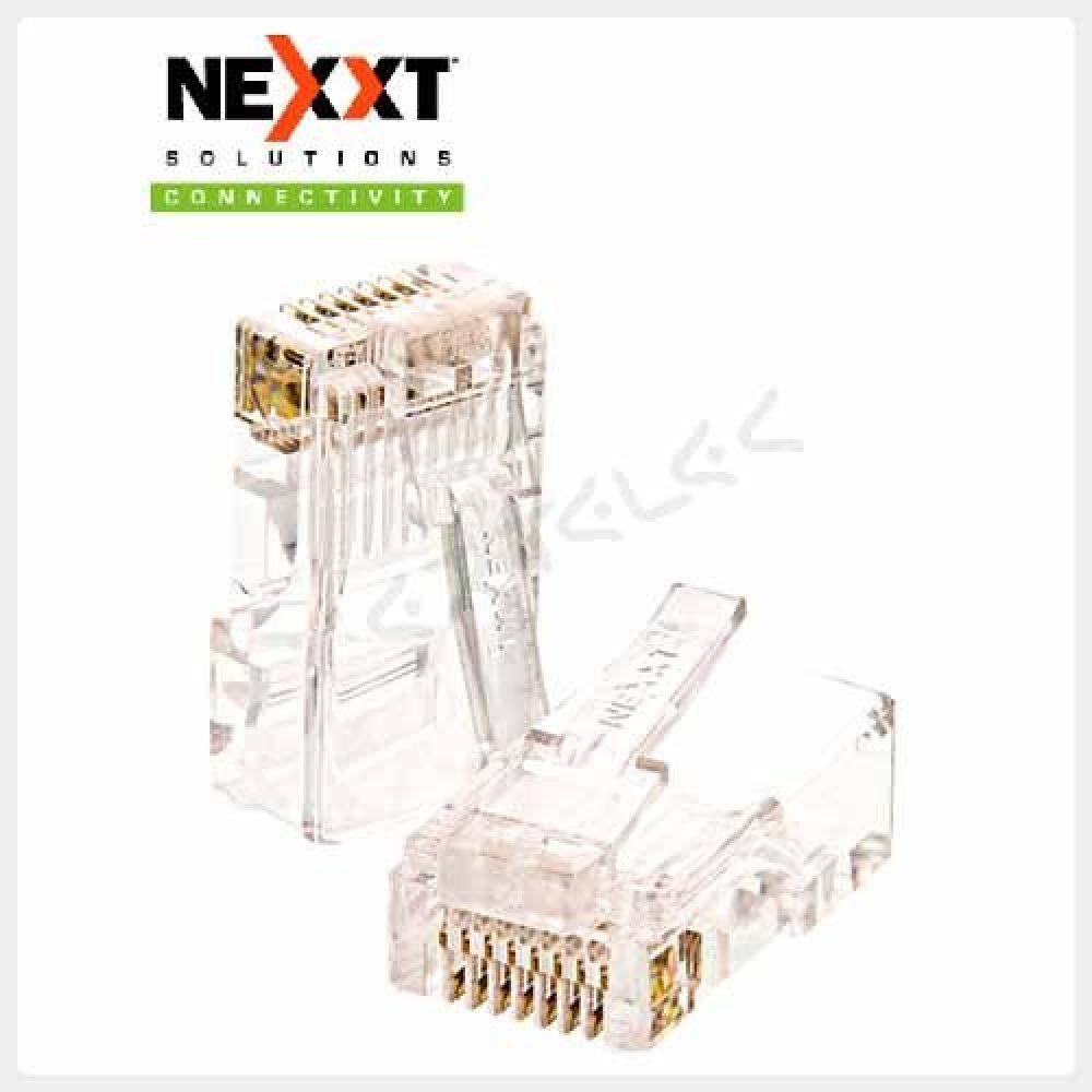 Nexxt RJ45 Connector Cat6 (100/pck) - Imagen 3